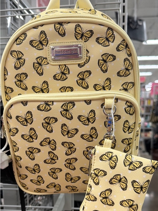 Madden Girl Handbags - madden girl Yellow Butterfly Mini Backpack